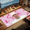 Justin Drew Bieber Large Size Mouse Pad Large Gaming Table Cushion Non-slip Laptop Tablet Big Mousepad XXL Mat Mini PC Playmat With Lock Edge