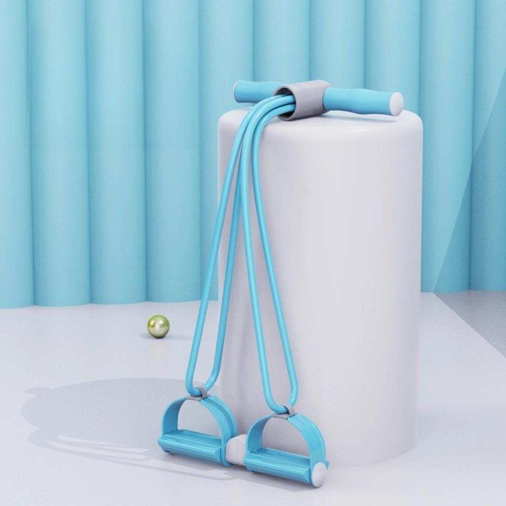 Multi-Function Resistance Bands with Handles Tummy Trainer New Tension Rope  Home Gym