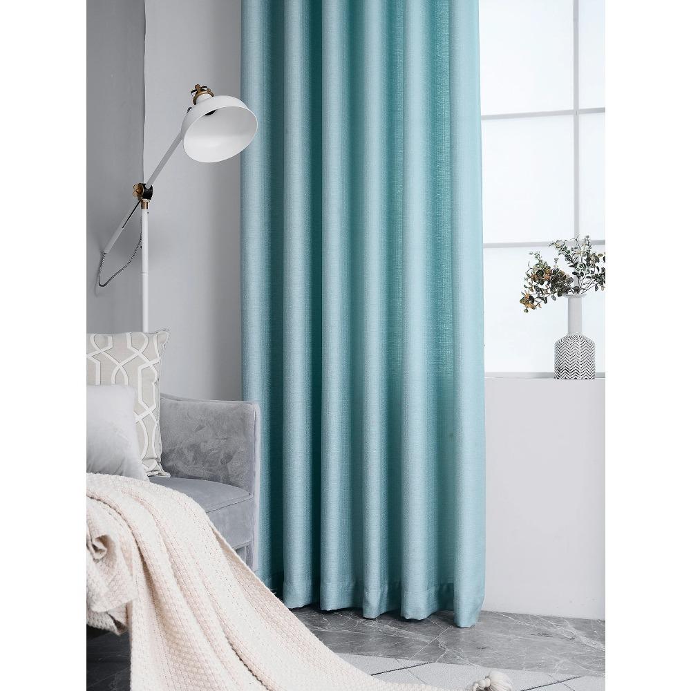 Curtain Tulle Luxurious Linen Window Curtains For Living Room Modern Voile Drapes Bedroom Decoration