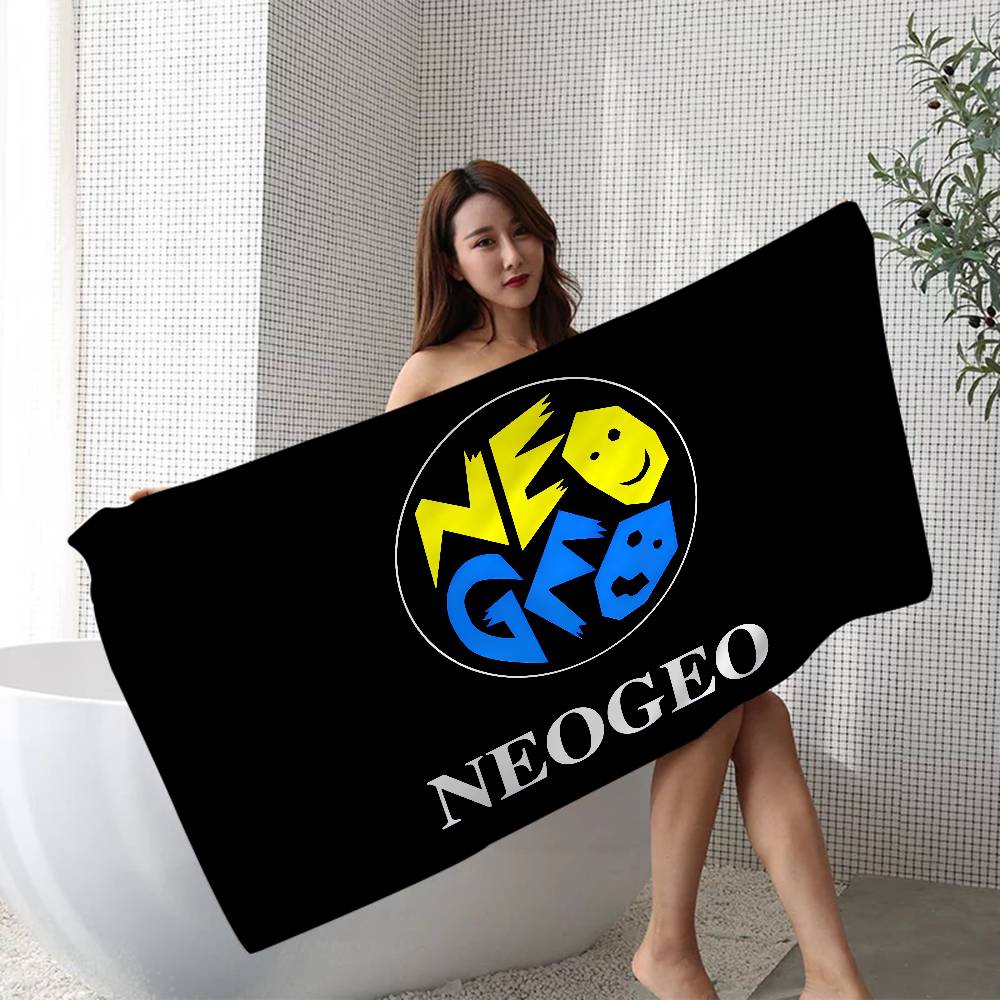 S-SNK N-Neogeo Neo Geo Big Microfiber Beach Towels Quick Dry Towel Sand Beach Towels Pool Towel for Travel Swim Pool Yoga