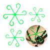 4Pcs Plants Stem Support Black/Red/Green Plastic Trellis Easy Installation Vine Plants Trellis for Indoor and Outdoor Plants
