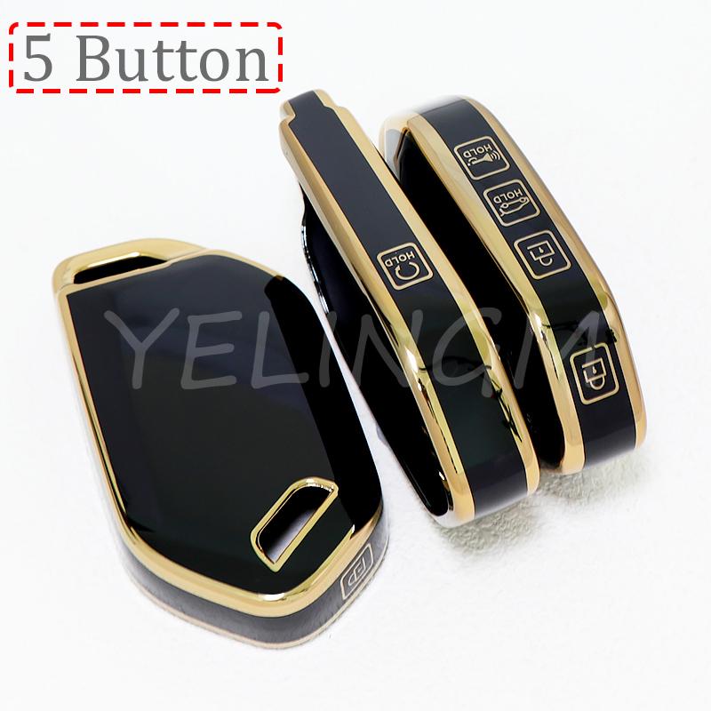 NCUD9 Car Key Case Fob New Key Cover for Kia Picanto Sorento MQ4 Carnival KA4 Morning K5 Carens EV9 Seltos 2024 2025 for Kia