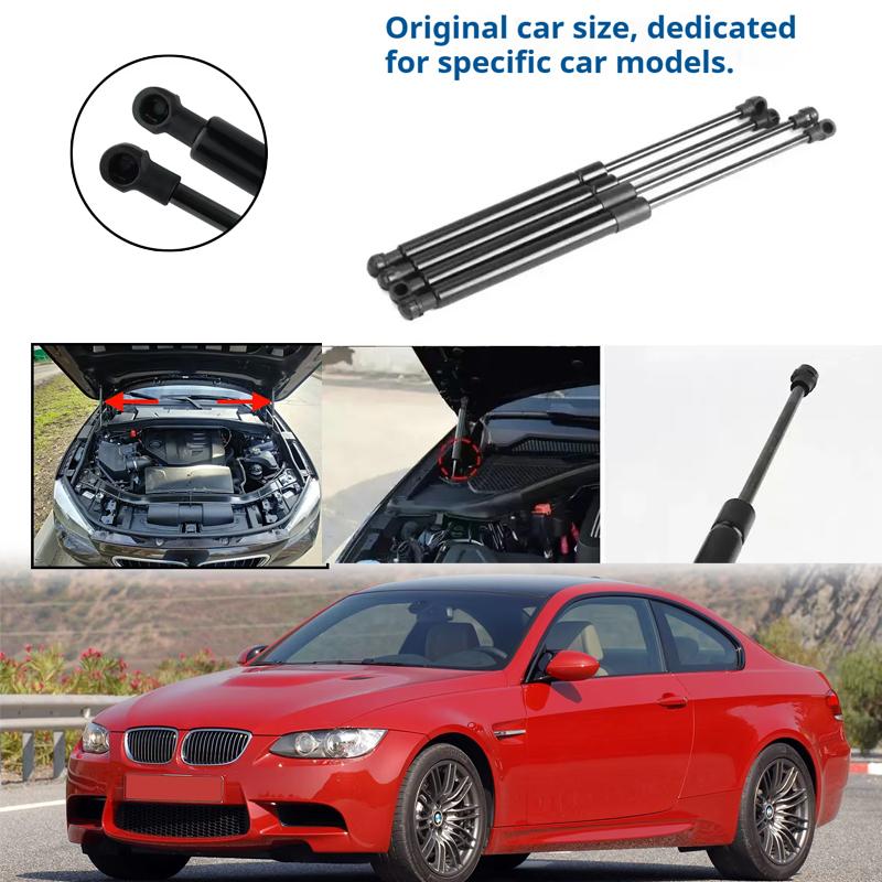 Front Bonnet Hood Gas Struts 51237060550 For BMW 3 Series E90 E91 E92 E93 2005-2011 Engine hood hydraulic support rod 1pcs