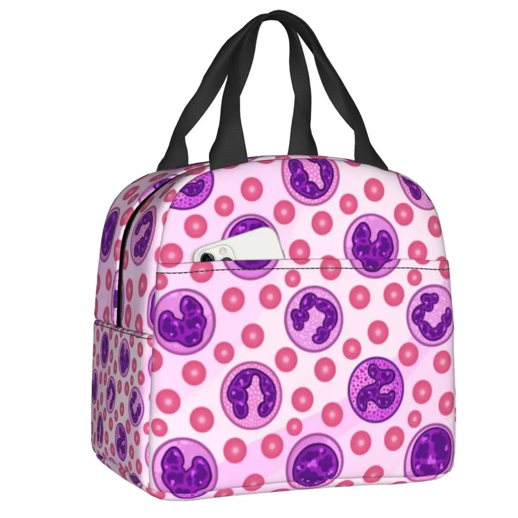 Chemistry Teacher Periodic Table Insulated Lunch Tote Bag for Kid Science Lab Tech Portable Thermal Cooler Food Lunch Box School