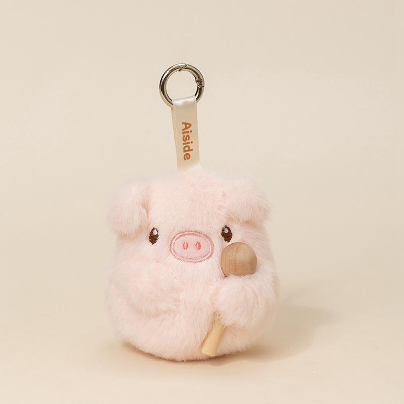 Esdeath Holzfisch Puppe Schlüsselanhänger - Plüschgeschenk für Mädchen & Freunde, Taschenanhänger, Stressabbau Spielzeugornament.