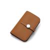 New Wallet Women's Short Genuine Leather Fashion Top Layer Cowhide Ultra-thin Strap Women's Wallet Cowhide Suit Clip