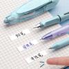 Changli Replaceable Core Correction Tape, Click-Type, Transparent PET Film, Smooth Erasing, Simple Design.