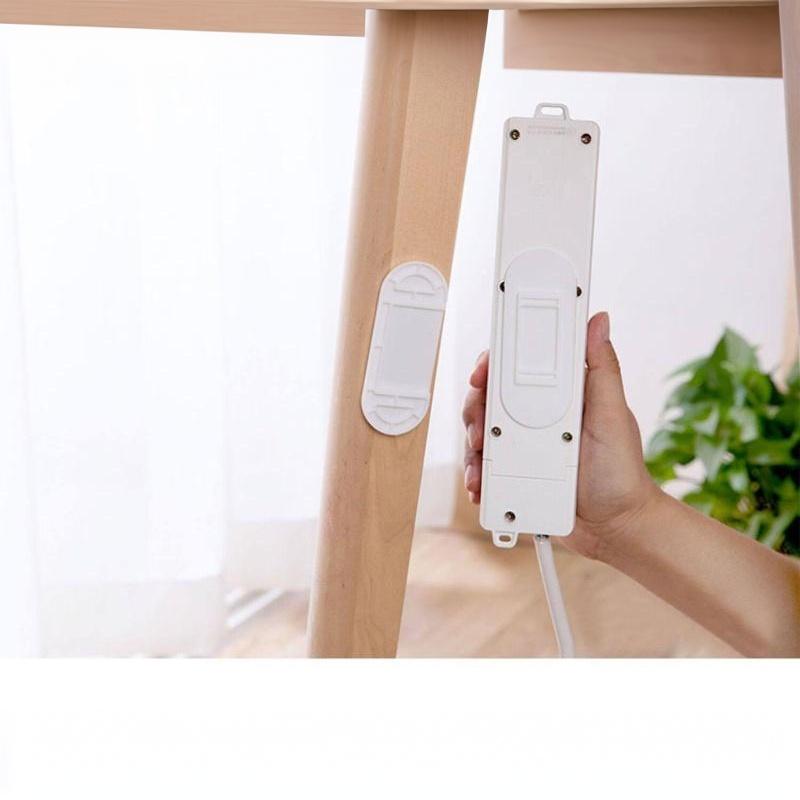 Self Adhesive Power Strip Holder No Drill Removable For Home Office Dorm Kitchen