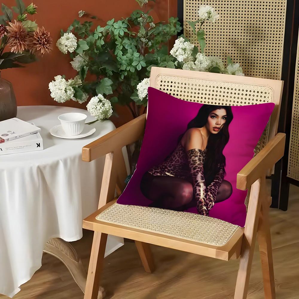 Singer KKenia OS Cushion Cover Silky Short Plush Invisible Zipper Dustproof Sofa Pillow Case for Home Decor