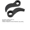 2/3Pcs Pry Bar Wrench Adaptor Heads Rustproof Crowbar Adapter Head Tools Half