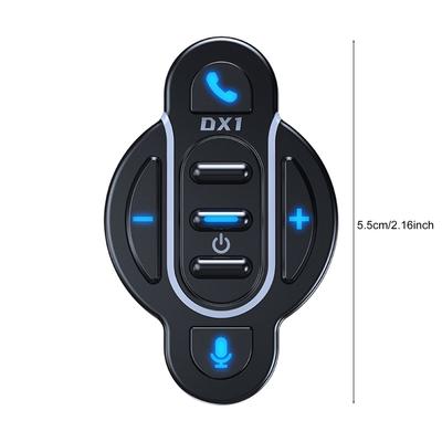 Motorcycle BT Controller Handlebar Remote Waterproof Call Music Controller Voice Assistant Media