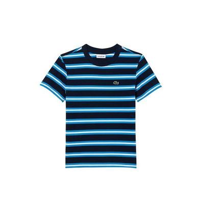 Kinder Streifen Baumwolle Jersey T-Shirt Tj7122 Qrn