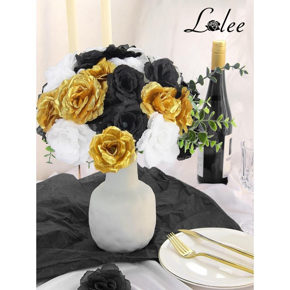 10/20Pcs Artificial Rose Flower Heads Valentine's Day Bouquet And Photo Props Baby Bride Gift Party Mother's Day Wall Decoration