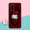 Latvia Flag For Samsung Galaxy M16 M31 M21 M33 M53 M13 M12 M32 M52 M11 M35 M55 M15 M14 M34 M54 M06 Case