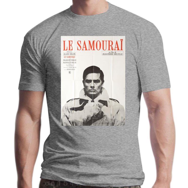 Новый Ле Самурай Ален Делон Жан-Пьер Мельвиль Фильм Наемный убийца Французский Франция Р Крутая Повседневная гордость футболка мужская Унисекс S