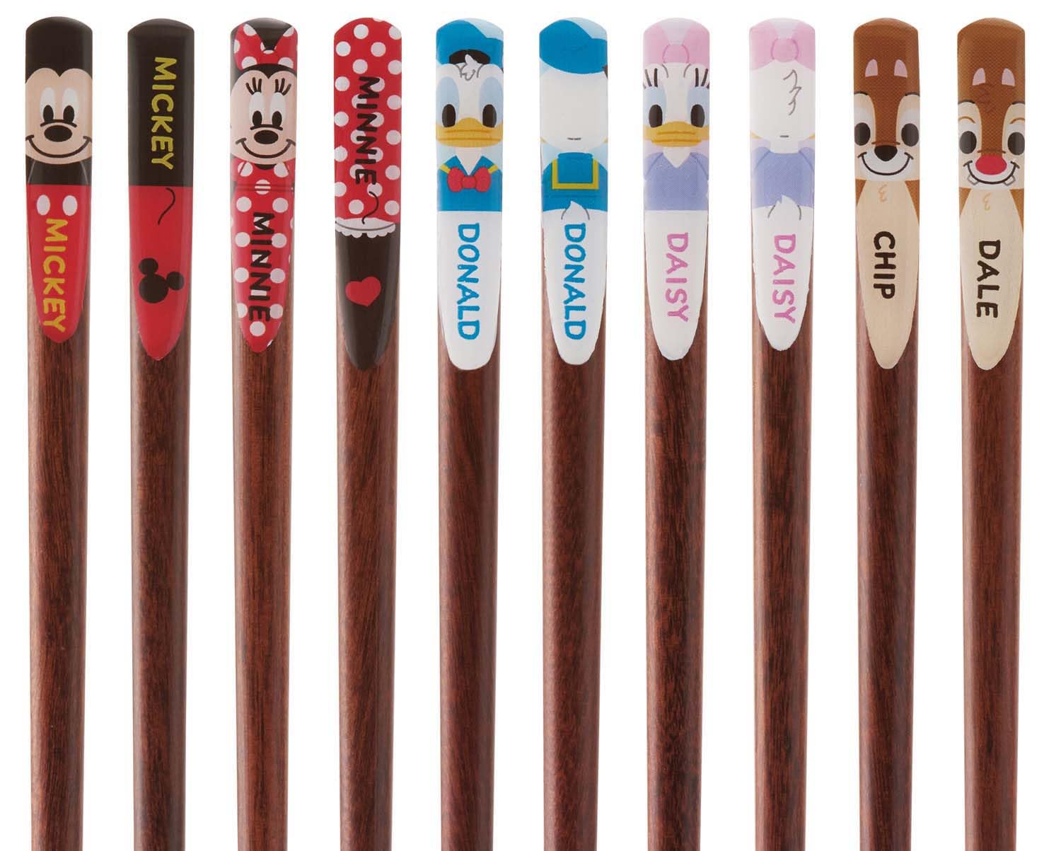 

Skater 5 pairs pieces boxed Disney Mickey Friends perfect as a gift or chopsticks, 21cm, (10 total), set, & design, souvenir. ANNTS4BOX-A