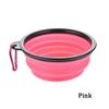 S 350Ml Collapsible Dog Pet Folding Silicone Bowl Outdoor Travel Portable Puppy Food Container Feeder Dish Bowl