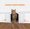 Pet Door: Cross-Border Cat & Dog Kennel Door with No-Flip Stopper for French Doors