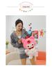 Kuromi Strawberry Cake Cat Doll with Birthday Hat Plush Toy