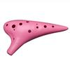 12-Hole Alto C Key Resin Ocarina: Beginner-Friendly Musical Instrument for Adults and Children.