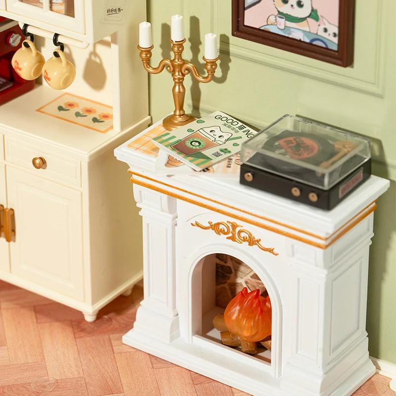 ROBOTIME Rolife 3D Puzzle Super Creator Warm Room DIY Miniature House (DW015B) | 1:24 Scale