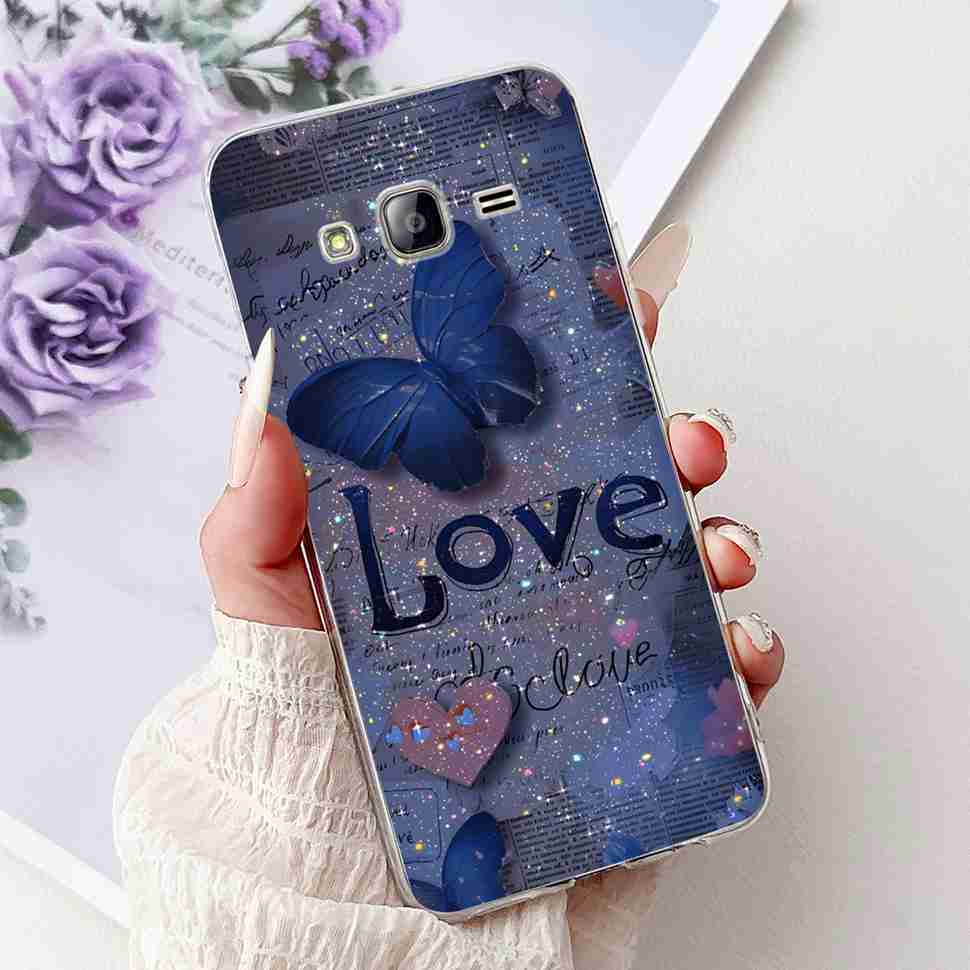 For Samsung Galaxy J5 Case Luxury Painted Cover Soft Slim Phone Case For Samsung J 5 J5 J500Y J500M 2015 Back Cover