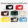 Silicone Cases for Sony A7CR and A7CII, Camera Bags for A7CR Mirrorless Cameras, Anti-Fall Protective Cases for A7CII Cameras