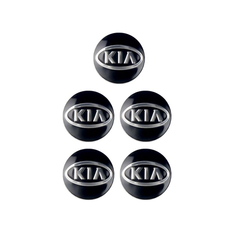 2026 Gorące Naklejki Samochodowe 2/5/10 szt. 14mm Naklejki z Emblematem na Kluczyk Samochodowy Do KIA Sportage Ceed Sorento Cerato Optima Picanto Rio Soul Niro So