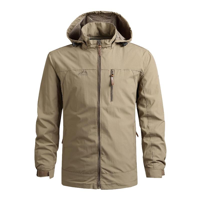 Printable Logo Spring And Autumn Casual Jacket Men'S Mountaineering Jacket Windproof Jacket Outdoor Sports Jacket Men