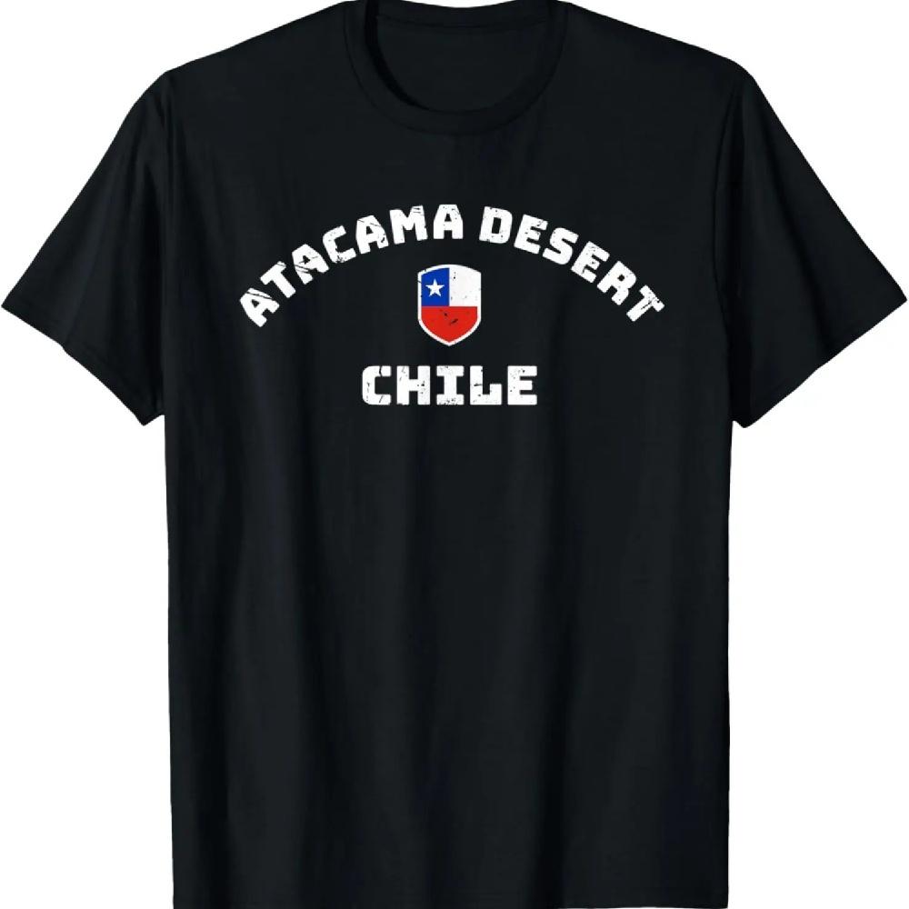 

Atacama Desert Chile, Chilean Flag T-Shirt XXXL чёрный