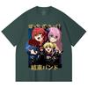230 Gsm 100% Cotton Bocchi The Rock V1 Print Unisex Heavy Cotton T Shirt