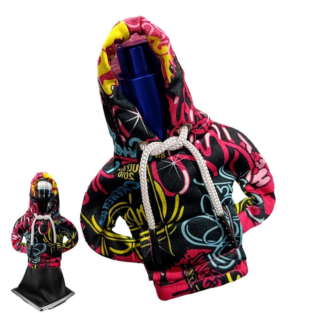 Gearstick Hoodie, Gear Shift Hoodie - Auto Interior Shifter Cover - Non-slip Gear Shift