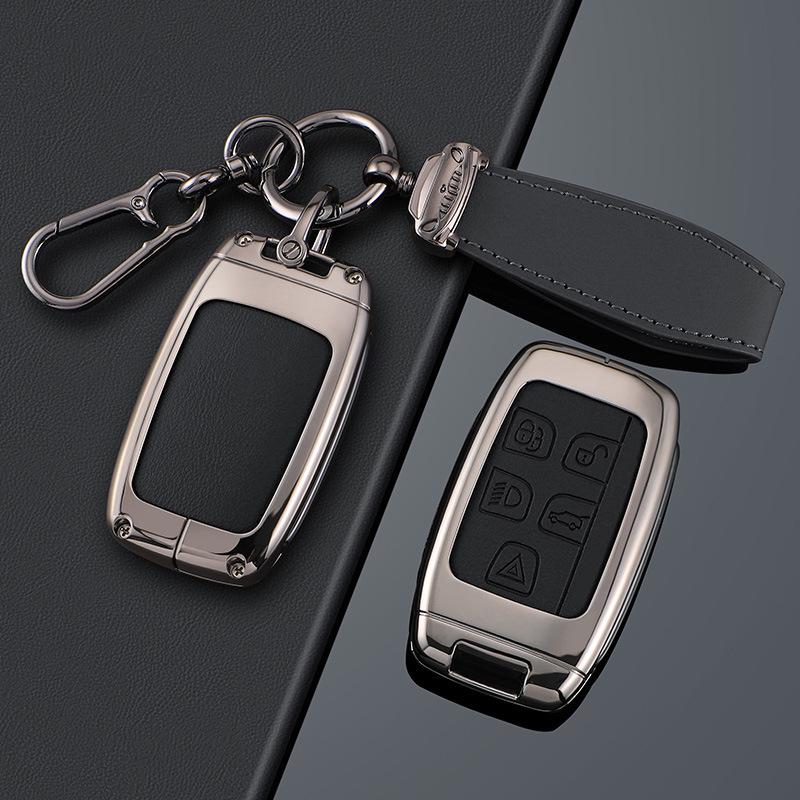 Luxury Key Case for Land Rover: Compatible with Range Rover, Defender, Evoque, Discovery Sport, and Velar Models