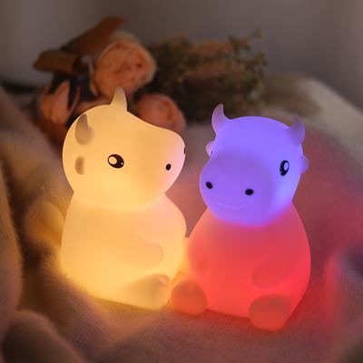 Mavericks Silikon-Nachtlicht, LED-Licht, USB wiederaufladbar, bunt, stufenlos dimmbar, Schlaflicht