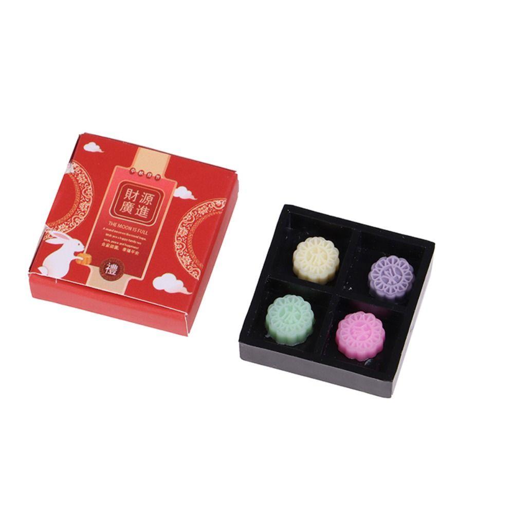 

Simulation Moon Cake Simulation Mooncake Food Dollhouse Miniature Food Dessert Model Toy Girls B