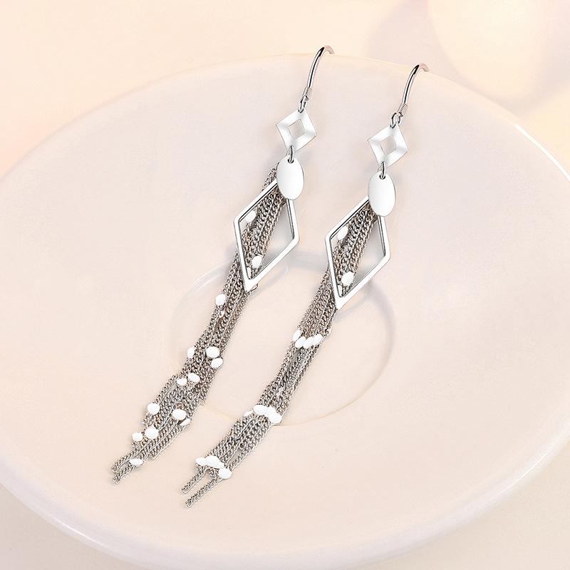 Lindon Copper Alloy Zircon Earrings Drop Earrings For Women Wedding Party Gifts