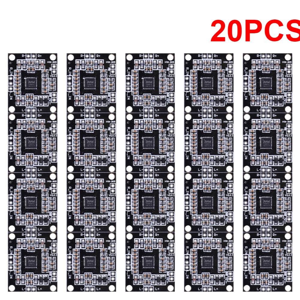 1-20PC PAM8610 Module Digital 2x15W Audio Power Amplifier Board DC7-15 Class D Dual Channel Stereo Voice Sound Amplifier Modules