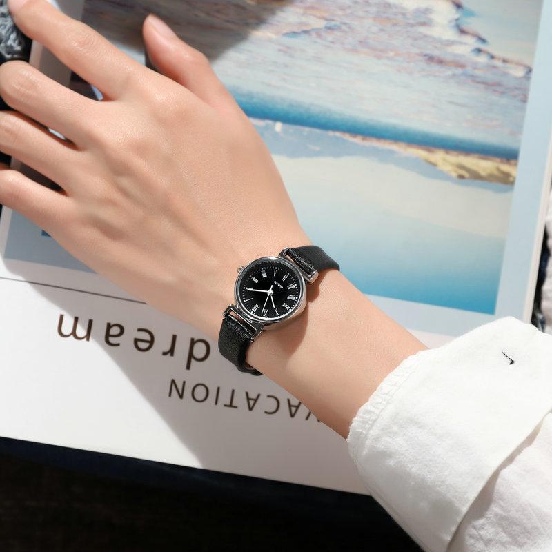 French Niche Exam Fine Watch Mori Female Student Simple Retro Literary Small Freshness College Style Temperament