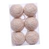 6Pcs Christmas Ball Ornaments Xmas Decor Christmas Tree Baubles for Engagement Party Supplies Anniversary Wedding Thanksgiving