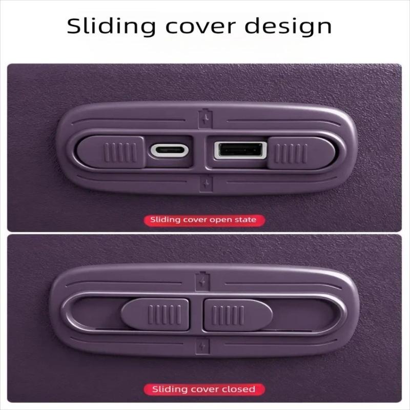 For Leapmotor B10 B01 B05 Rear Seat USB Charging Port Protective Cover Dust Cover Interior Accessories