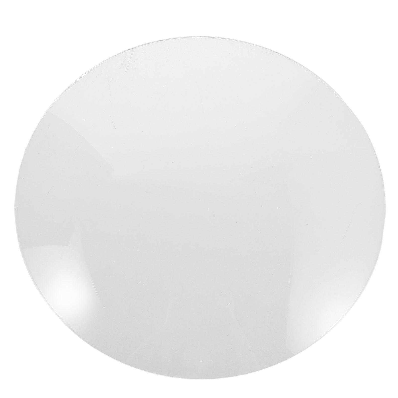 

Convex Clock Glass Replacement Round Transparent Face Cover Dome Glass Front Panel Clock Repairing Part Easy to Install DIY Part 18.7x18.7x2.5cm