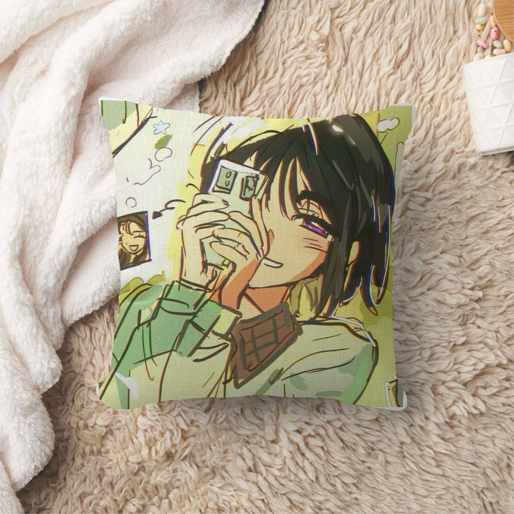 Cartoon Cute Girl Sua Pillow Anime Pillow Sofa Bed Head Pillow Cover Cushion Cover x cm Fashion