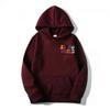 2023 Men's Astro Autumn Solid Color Fleece Hoodie with Trendy Letter Print