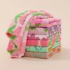 4pcs Kitchen Cleaning Cloths Soft Absorbent Dishcloth Coral Fleece Sunflower Wiping Towel Rags Household Cleaning Cloth 30X30CM