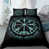 Vigvisir Viking Art Constelation Beding Set EU Single Double King US Twin Ful Quen King Ethnic Bed Linen Set Soft