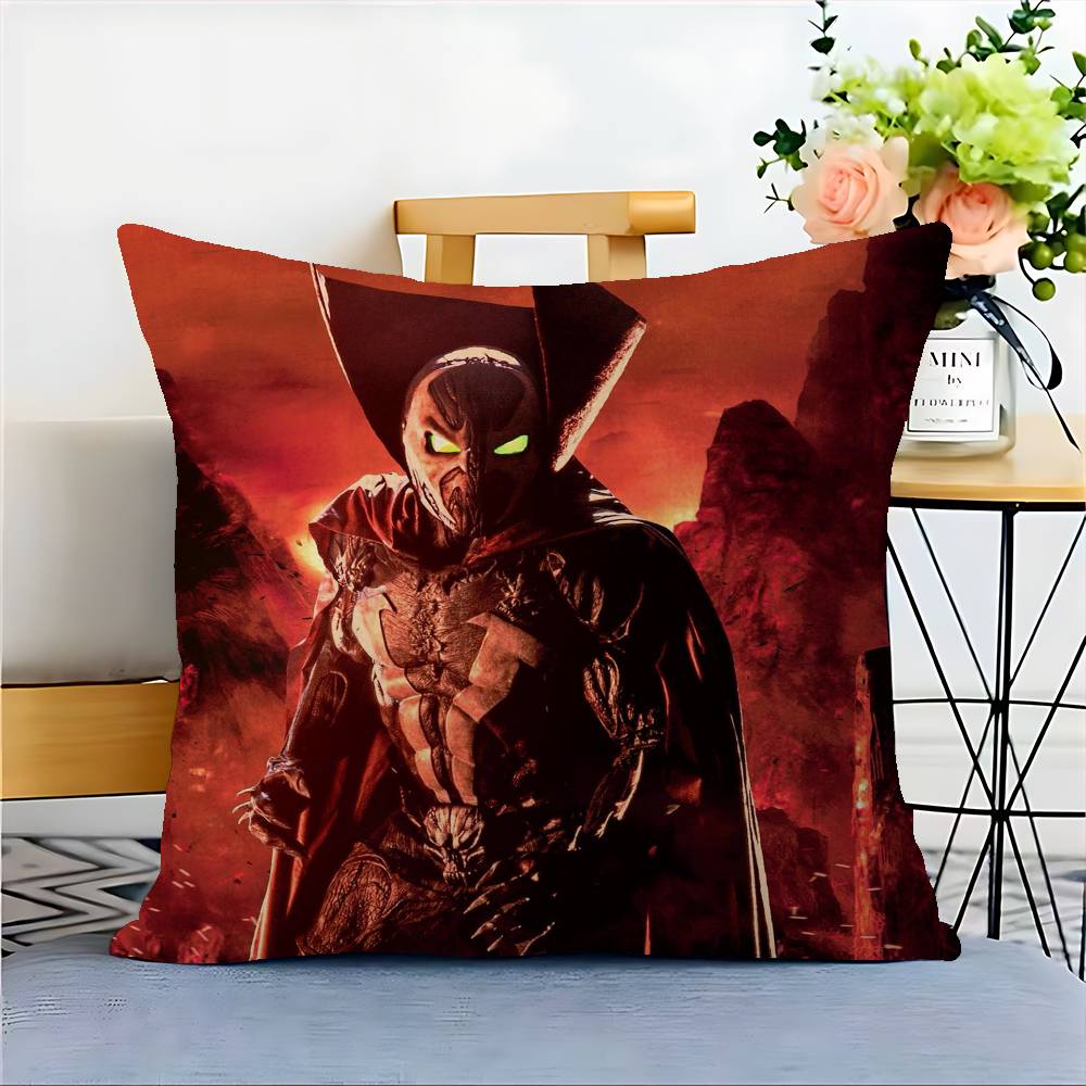 Supernatural Horror Film S-Spawn Cushion Cover Pillow Cover Decor Pillowcase Printed Cushion Case For Couch