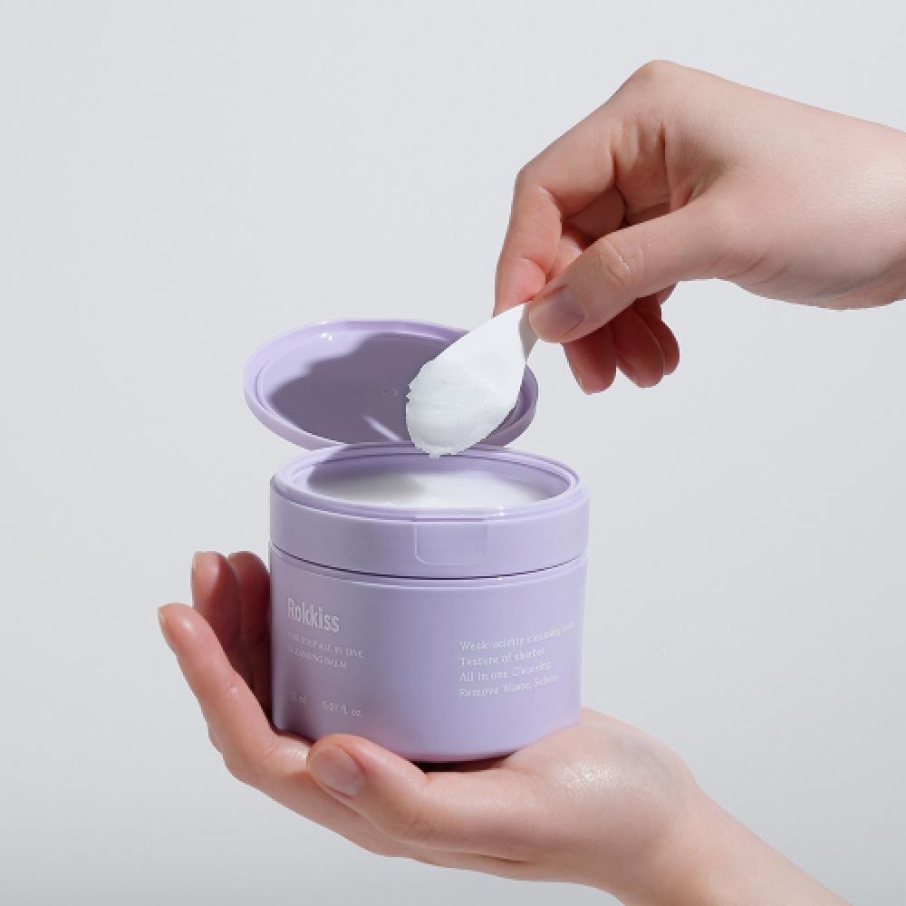 Rokkiss One Step All In One Mildly Acidic cleansIng Balm 150ml  3