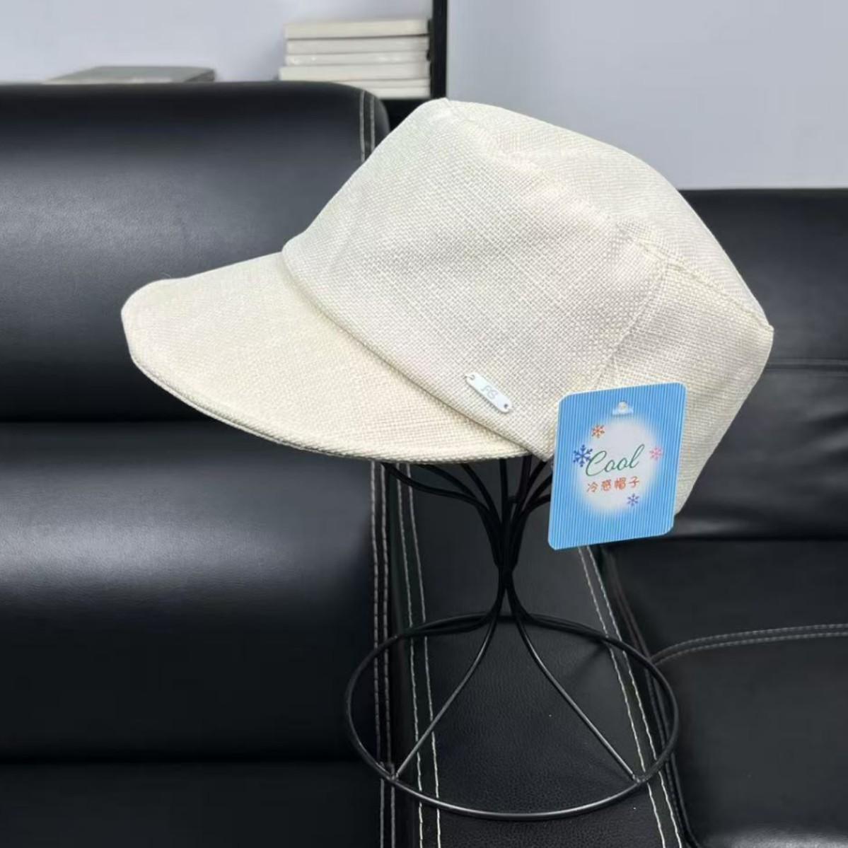 

Japanese retro styling brim equestrian hat female face small versatile summer travel sun protection cap M（55-57cm）