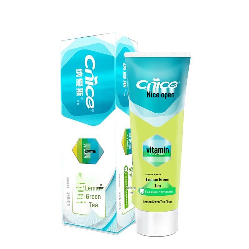 

Naice Lemon Green Tea Toothpaste 3-Pack