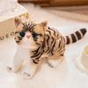 Lifelike Garfield Cats Plush Toys 4 Styles Simulation Stuffed Cute Soft Kitty Doll Pet Kitten Pillow Decoration Birthday Gift
